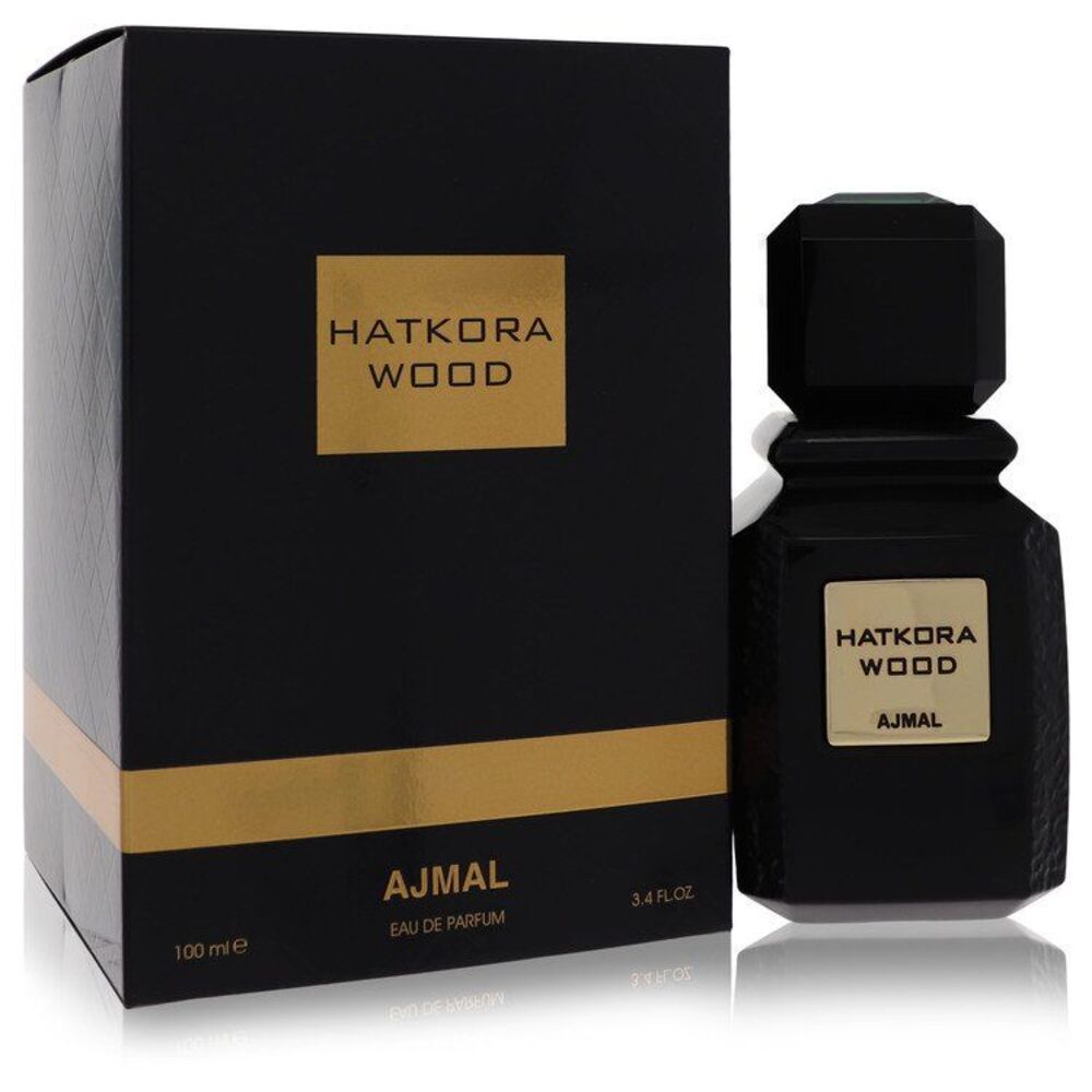 Ajmal Hatkor Wood Eau De Parfum Unisex Black